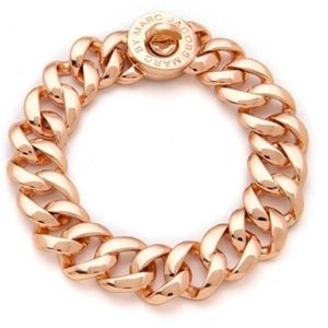 Marc by Marc Jacobs Katie Turn Lock Rose Gold Bracelet